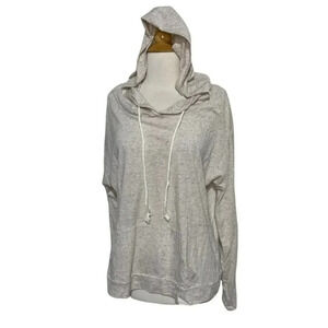 Relativity L off white‎ speckled light weight hoodie